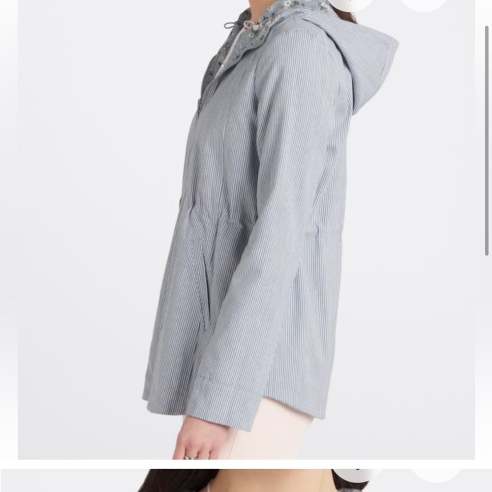 Women's Gray Hooded Jacket